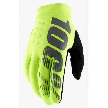 Дитячі зимові перчатки Ride 100% BRISKER Glove [Fluo Yellow]