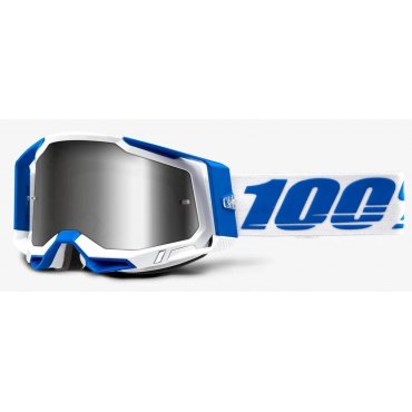 Окуляри 100% RACECRAFT 2 Goggle Isola - Flash Silver Lens