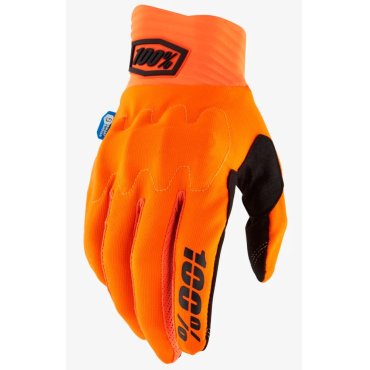 Перчатки Ride 100% COGNITO Smart Shock Glove [Fluo Orange]