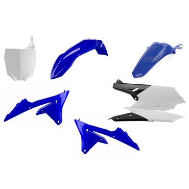 Пластик Polisport MX kit - Yamaha (14-) [Blue/White]