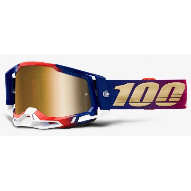 Окуляри 100% RACECRAFT 2 Goggle United - True Gold Lens
