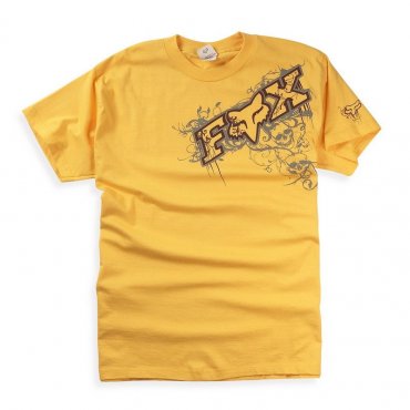 Футболка FOX Graveyard Tee [Yellow]