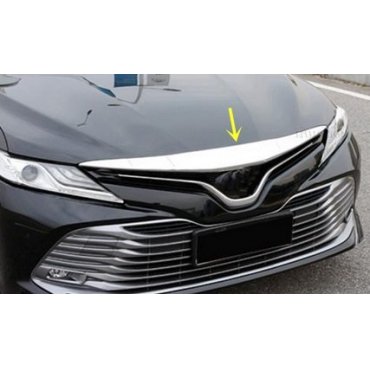 Toyota Camry XV70 2018+ хром накладка на кромку капота