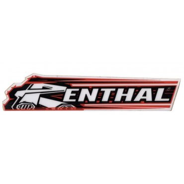 Наклейка Renthal Cycle Decal 100mm [Red]