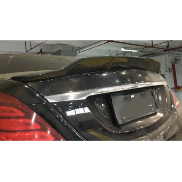 Mercedes Benz S Сlass W222 2014+ спойлер карбоновый