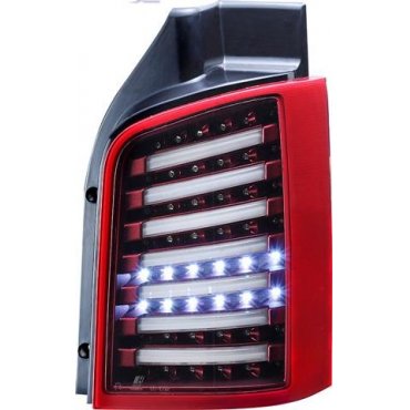 Volkswagen T5 оптика задняя красная LED tube