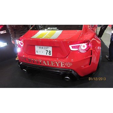 Subaru BRZ оптика задняя хром LED