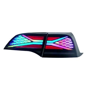 Tesla Model 3 оптика задняя LED стиль X RGB