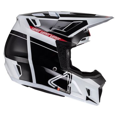 Шолом LEATT Helmet Moto 7.5 + Goggle [Black]