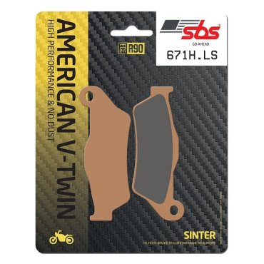 Гальмівні колодки SBS High Performance Rear Brake Pads