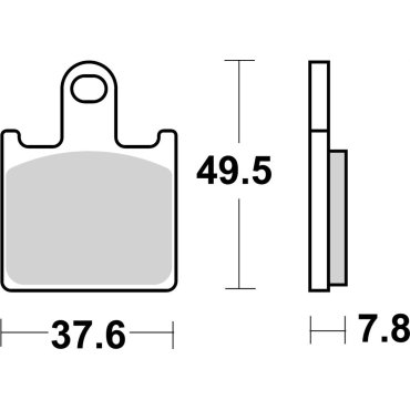 Гальмівні колодки SBS Performance Front Brake Pads