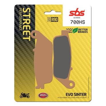 Гальмівні колодки SBS Performance Front Brake Pads