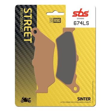 Гальмівні колодки SBS Performance Rear Brake Pads