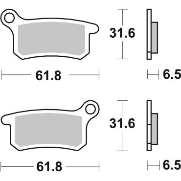 Гальмівні колодки Renthal RC-1 Works Brake Pads