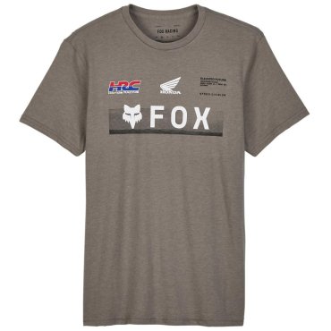 Футболка FOX X HONDA PREMIUM TEE [Graphite]