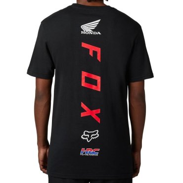 Футболка FOX X HONDA TEE [Black]