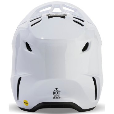 Шолом FOX V3 RS CARBON SOLID HELMET [White]