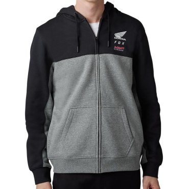 Толстовка FOX X HONDA ZIP Hoodie [Black]