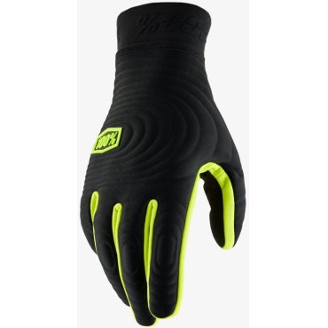 Зимові перчатки 100% BRISKER XTREME Glove [Fluo Yellow]