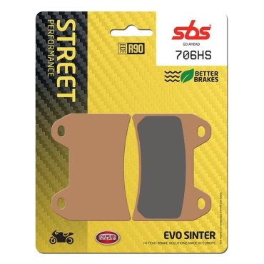 Гальмівні колодки SBS Performance Front Brake Pads