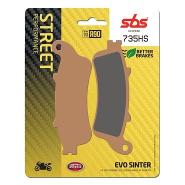 Гальмівні колодки SBS Performance Front Brake Pads