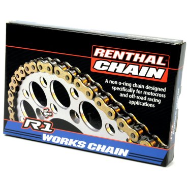 Ланцюг Renthal R1 Chain - 428 [Gold]