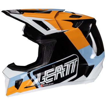 Шолом LEATT Moto 7.5 Helmet + Goggle [Orange]