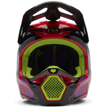Шолом FOX V1 HELMET - EMOTION [Flo Red]