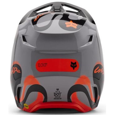 Шолом FOX V1 HELMET - EMOTION [Steel Gray]