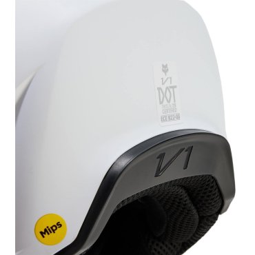 Шолом FOX V1 HELMET - SOLID MATTE [White]