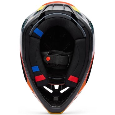 Шолом FOX V3 RS HELMET - GRID [Orange]