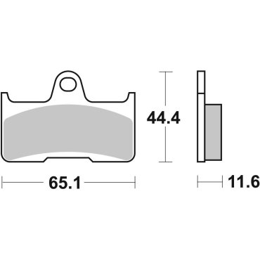 Гальмівні колодки SBS Racing Brake Pads