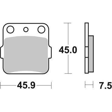 Гальмівні колодки SBS Sport Brake Pads