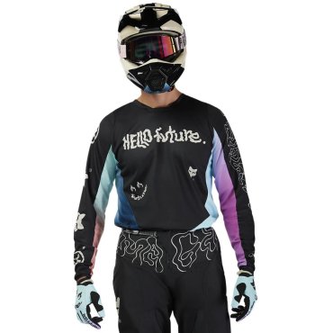Джерсі FOX 180 Jersey - HELLO FUTURE [Black]