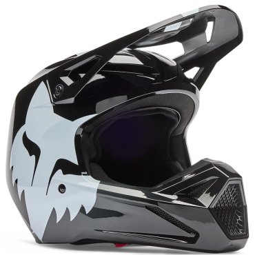 Шолом FOX V1 Helmet - SHIELD [Black]
