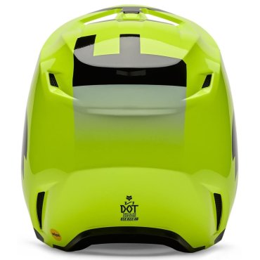 Шолом FOX V1 Helmet - SHIELD [Flo Yellow]