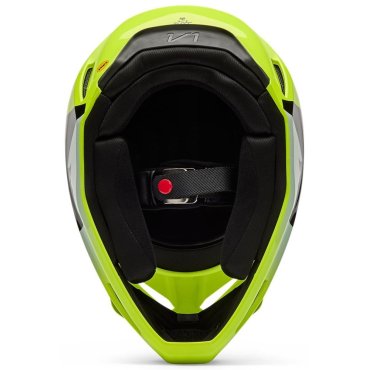 Шолом FOX V1 Helmet - SHIELD [Flo Yellow]