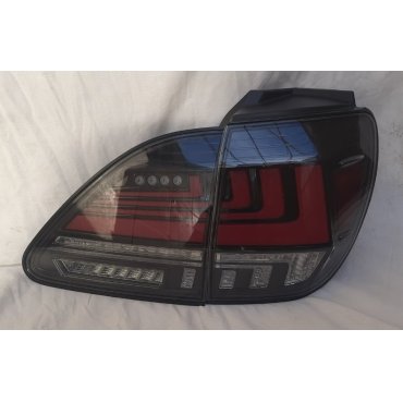Lexus RX300 1998+ оптика задняя LED светодиодная черная ZW