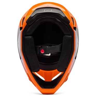 Шолом FOX V1 Helmet - SHIELD [Flo Orange]