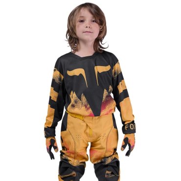 Дитяча джерсі FOX 180 Youth Jersey - KAIROS [Tangerine]