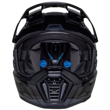 Шолом LEATT 8.5 Adventure Helmet + Goggle [Stealth]