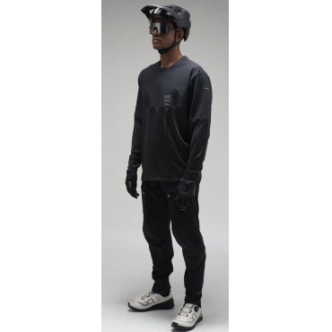 Джерсі LEATT MTB 6.0 Trail Cargo Jersey [Ghost Black]