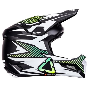 Шолом LEATT Moto 3.5 Helmet + Goggle [Storm Teal]