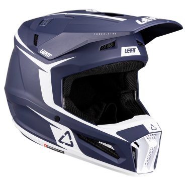 Шолом LEATT Moto 3.5 Helmet + Goggle [Blue]