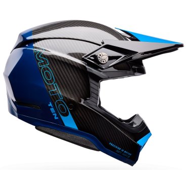 Шолом BELL MOTO-10 Spherical Helmet - STRIKE [Blue]