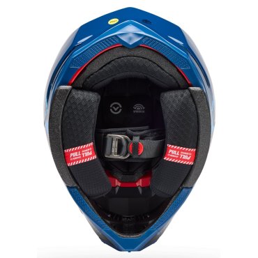 Шолом BELL MOTO-10 Spherical Helmet - STRIKE [Blue]