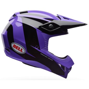 Шолом BELL MX-10 Helmet - TALON [Purple]