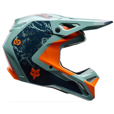 Шолом FOX V1 Helmet - IMAGE PRINT [Arctic]