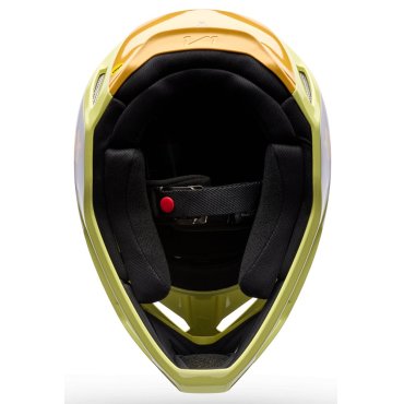Шолом FOX V1 Helmet - IMAGE PRINT [Yellow]