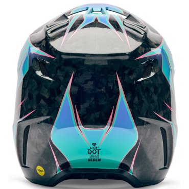 Шолом FOX V3 RS Helmet - CANVAS [Aqua]